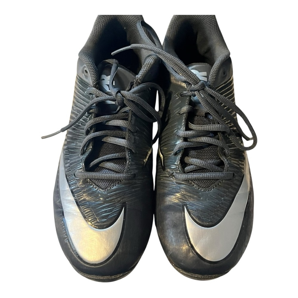 Nike Vapor Fastflex Men's Black and Silver  Cleats Sz.10.5
